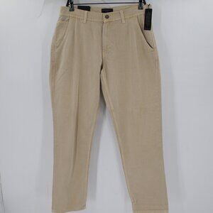NWT Banana republic Pants Mens 33 L30 Athletic Surplus Twill Light Tundra Cotton